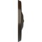 Ekena Millwork Reece Ceiling Medallion (Fits Canopies up to 2 3/8"), 12"OD x 1 3/4"P, Stone Hearth Crackle CM12RESHC - alternate 2
